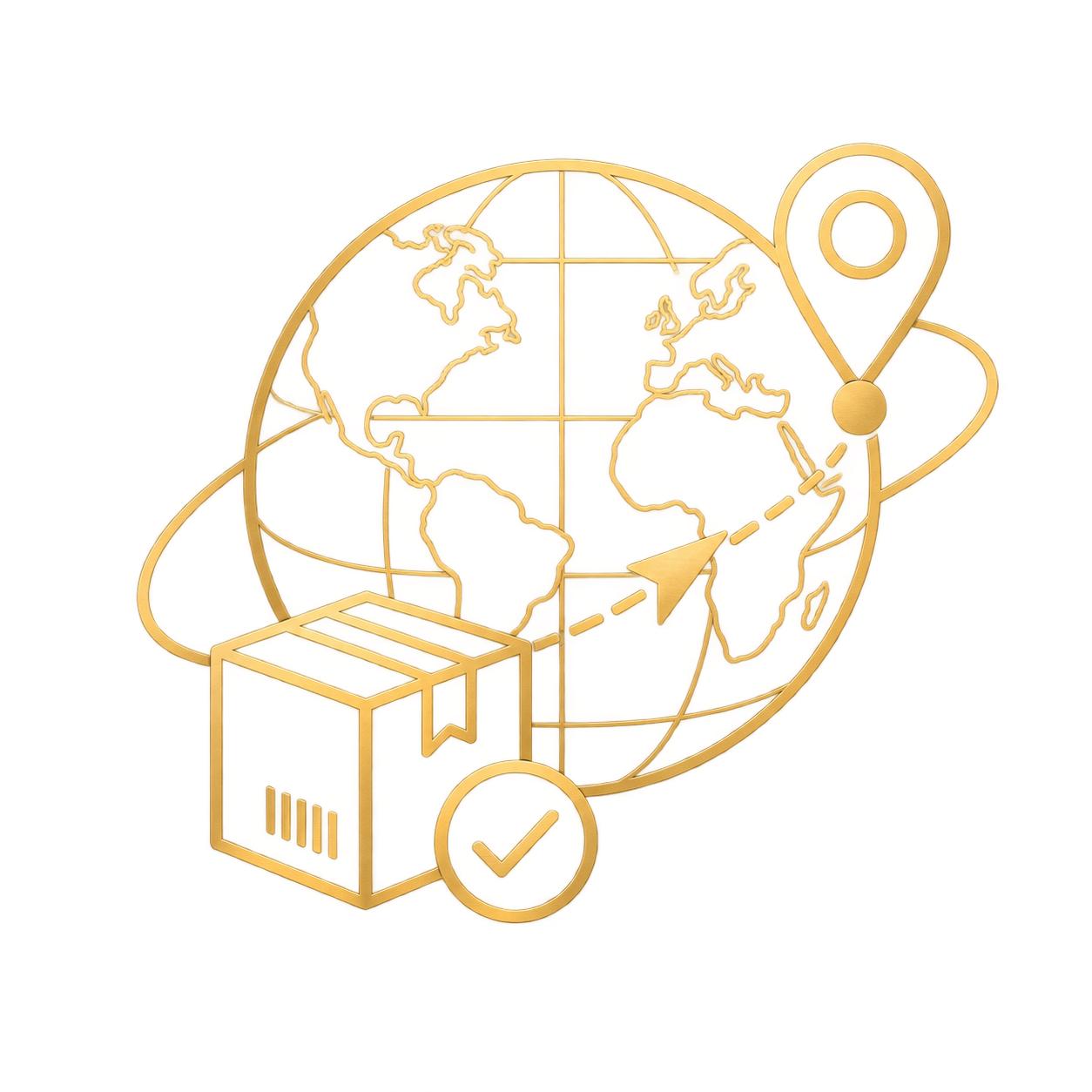 Tracked international shipping